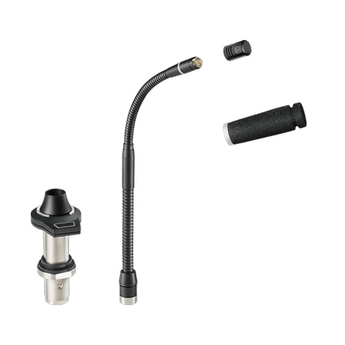 鐵三角 ES925H/FM5 超心形電容式鵝頸話(huà)筒帶5針嵌入式供電模組-各部件展示