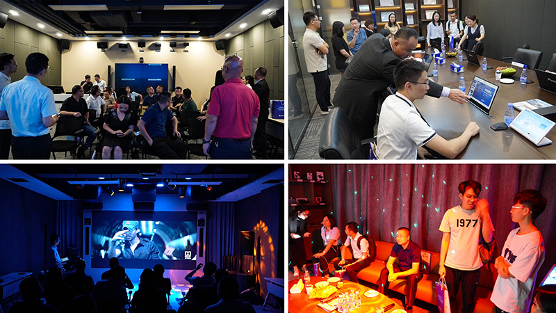 參訪團參觀體驗中創世紀展廳